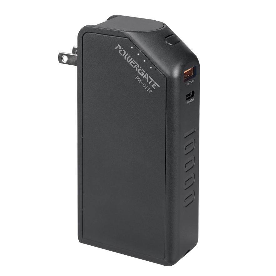 Intopic 廣鼎 PW-C112 PD/QC 18W快充旅充式行動電源 行動電源 充電器 電源 18W 快充 光華-細節圖2