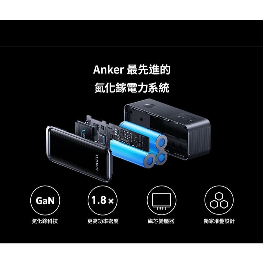 Anker A1339－9600mAh 65W 急速快充行動電源 行動電源 行動充 快充電源 充電器 光華-細節圖4
