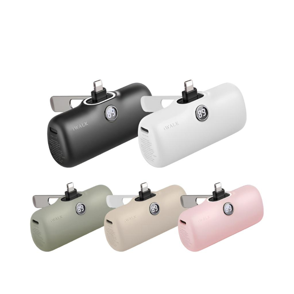IWALK LPS001L 5代 Pro Lightning 直插式行動電源 支架款 行動電源 口袋電源 充電器 光華-細節圖2