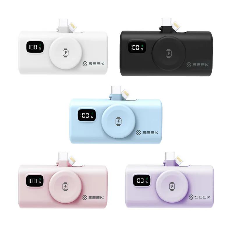 SEEK PW-517－USB-C+Lightning 三合一迷你快充口袋電源Pro 口袋行動電源 行動電源 充電器-細節圖2