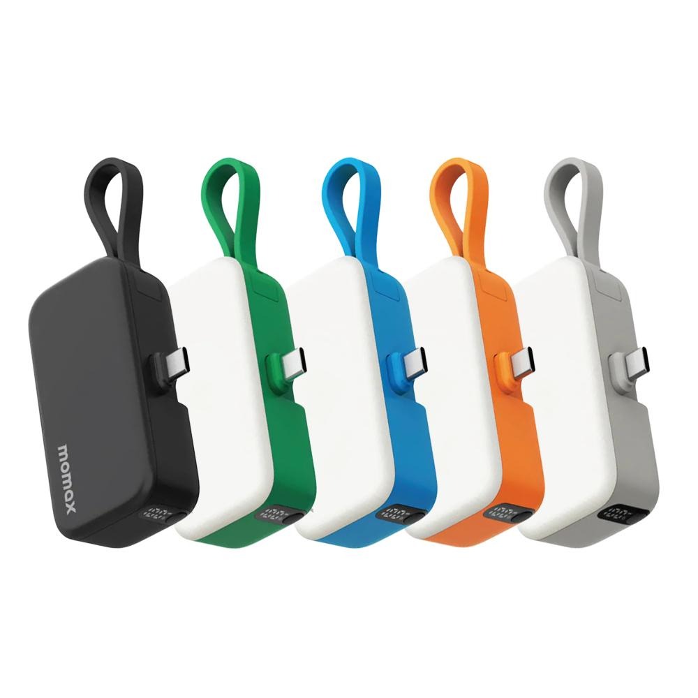 Momax 1-Power Mini－5000mAh 迷你帶線行動電源 CCC認證／Wh標示 行動電源 充電器 光華-細節圖2