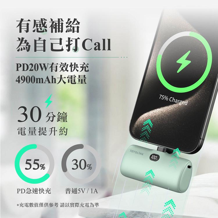 TOTOLINK iPuppy5000L－Lightning 快充直插式行動電源 行動電源 行動充 口袋行動電源 光華-細節圖6
