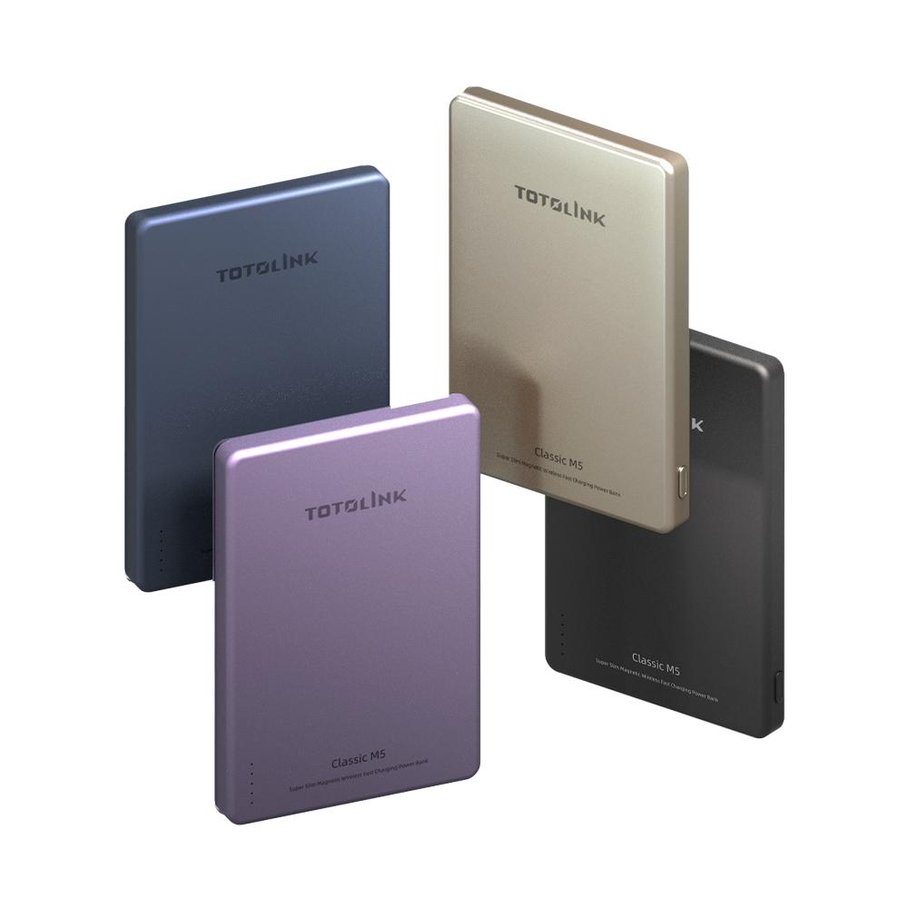TOTOLINK Classic M5 超薄磁吸無線快充行動電源 行動電源 行動充 磁吸行動電源 磁吸充電 光華-細節圖2