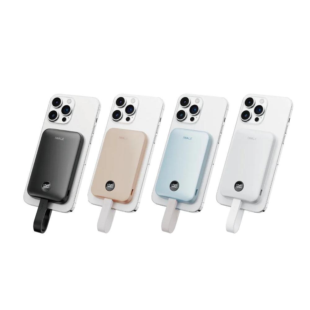iWALK MXB010－MAGO Qi2 15W 磁吸帶線行動電源Wh標示 行動電源 行動充 磁吸行動電源 光華-細節圖2