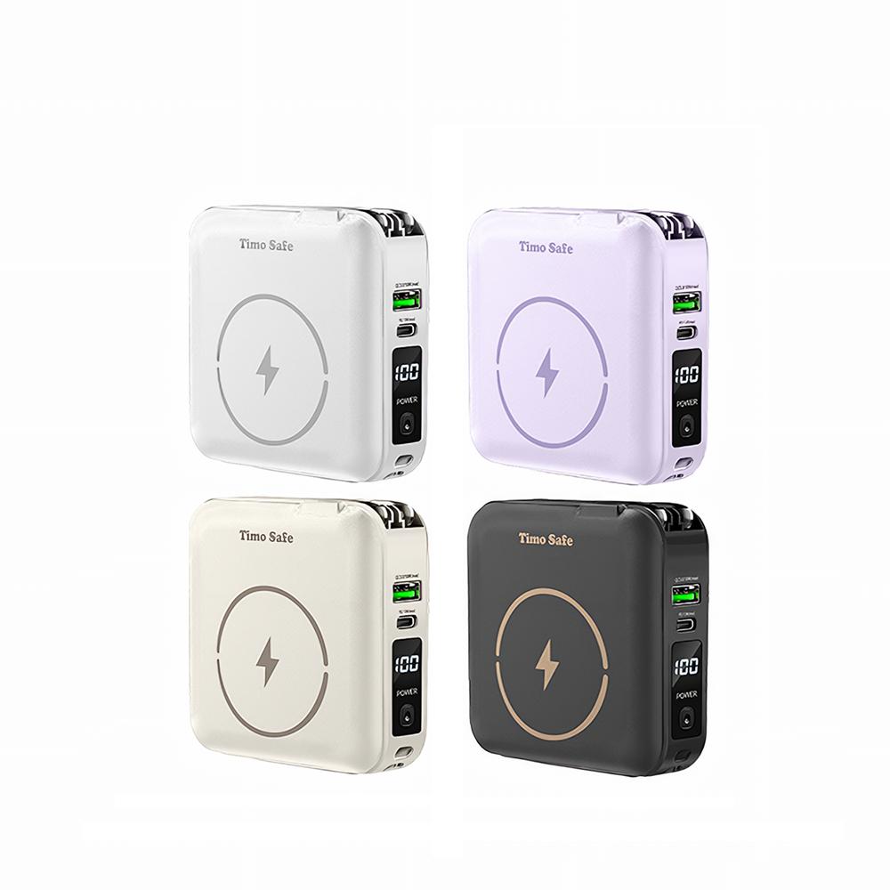 Timo ZJ-51 Safe 安全防爆電芯 磁吸固態行動電源 12000mAh Wh標示 行動電源 磁吸電源 光華-細節圖2