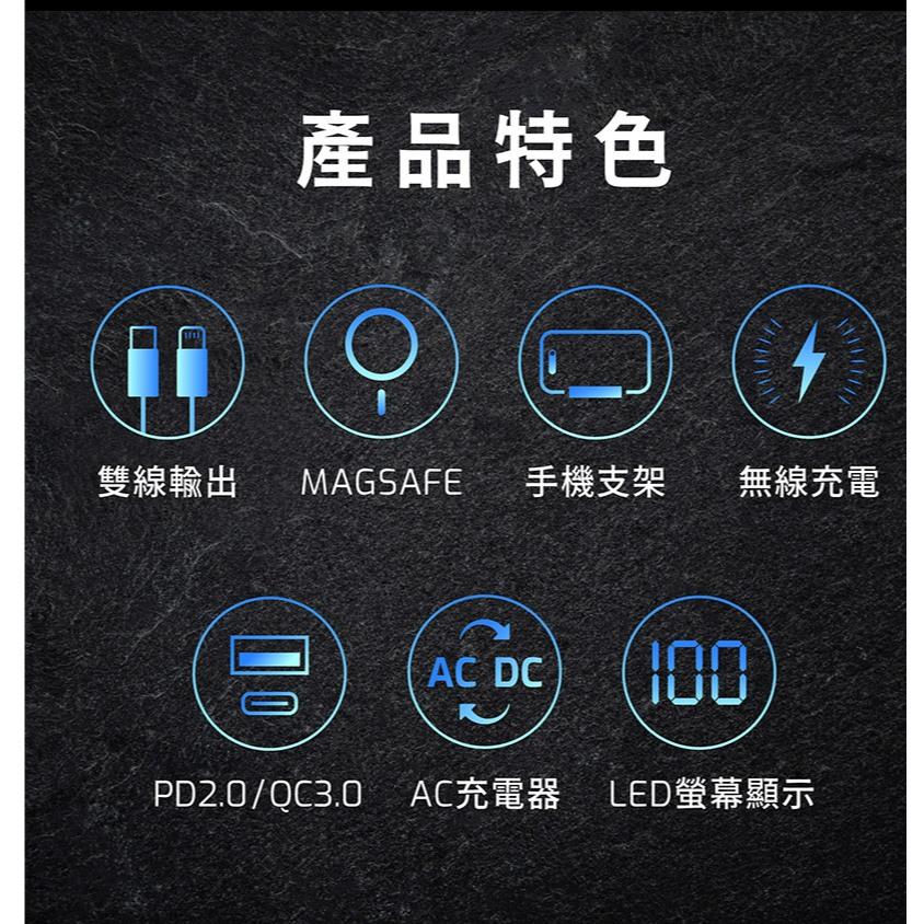 Timo ZJ-51 Safe 安全防爆電芯 磁吸固態行動電源 12000mAh Wh標示 行動電源 磁吸電源 光華-細節圖5