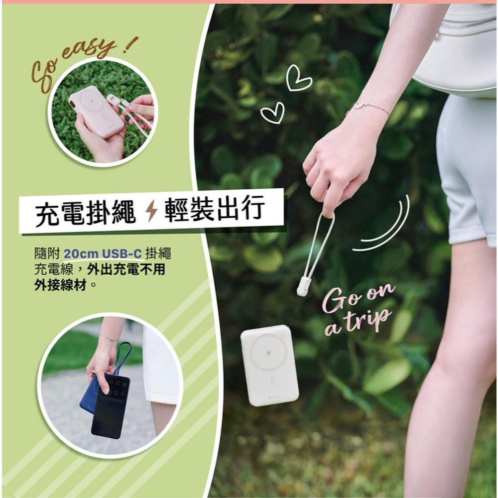ADAM 亞果元素 VIONTA C2 Pro 八合一磁吸行動電源 10000mAh 行動電源 行動充 充電器 光華-細節圖5