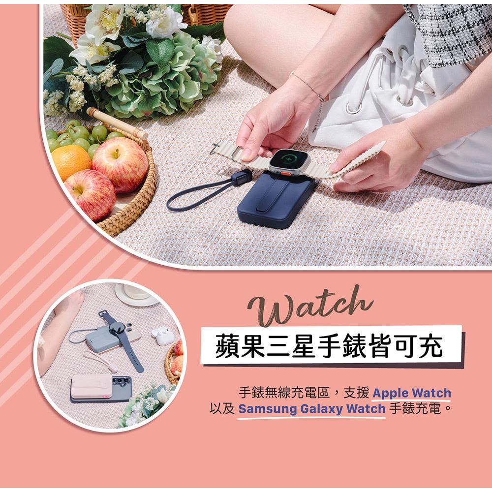 ADAM 亞果元素 VIONTA C2 Pro 八合一磁吸行動電源 10000mAh 行動電源 行動充 充電器 光華-細節圖6