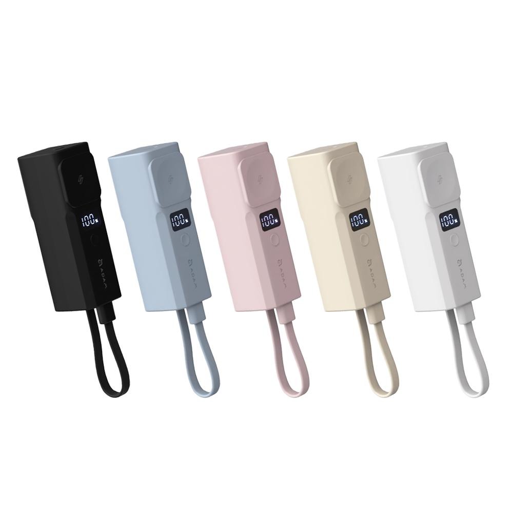 ADAM 亞果元素 VIONTA P5 Pro 五合一口袋型行動電源 5000mAh 行動電源 行動充 充電器 光華-細節圖2