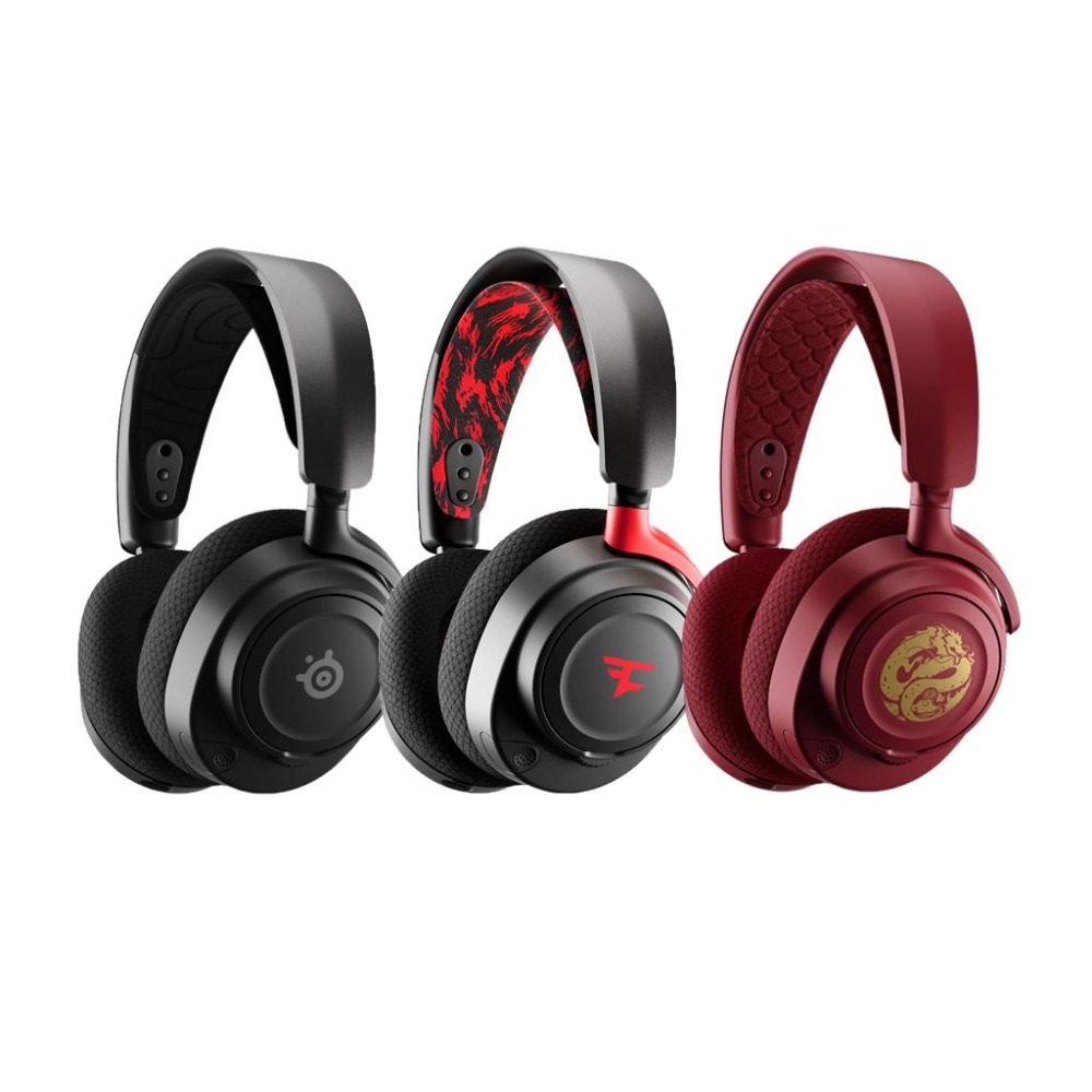 Steelseries 賽睿 Arctis NOVA 7 無線電競耳機 耳罩式 FaZe Clan 龍年限定 光華商場-細節圖2