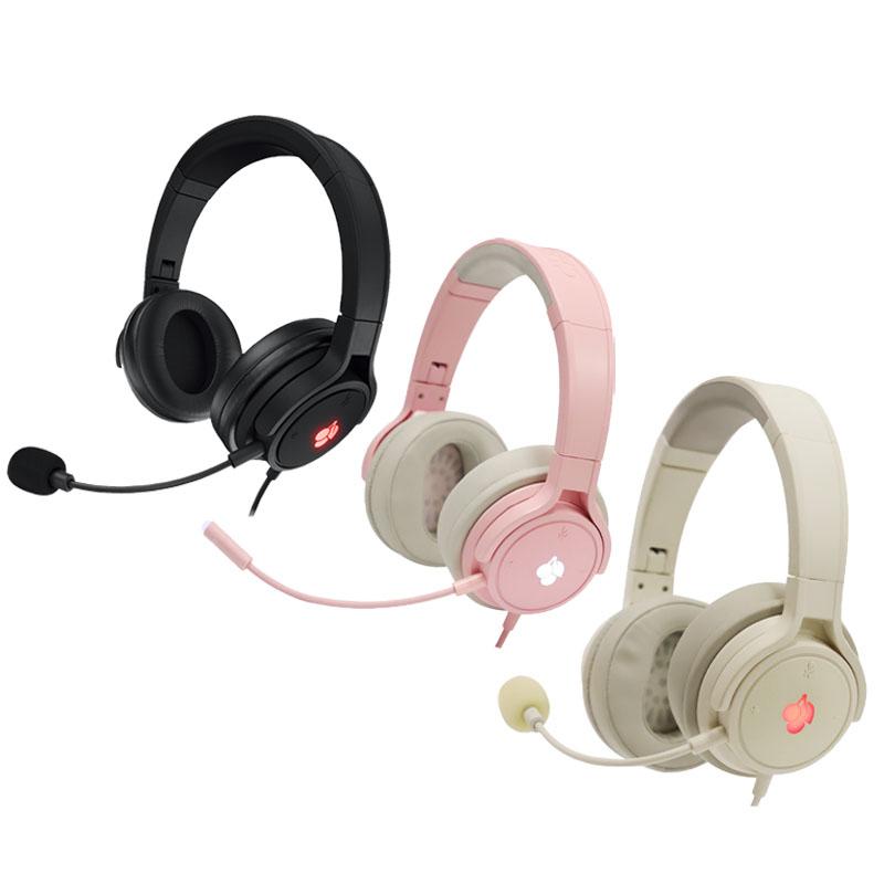 【粉白新款上市】CHERRY 櫻桃 HC 2.2 電競耳機 7.1聲道 耳機麥克風 有線耳機 耳麥 耳罩式 光華商場-細節圖2