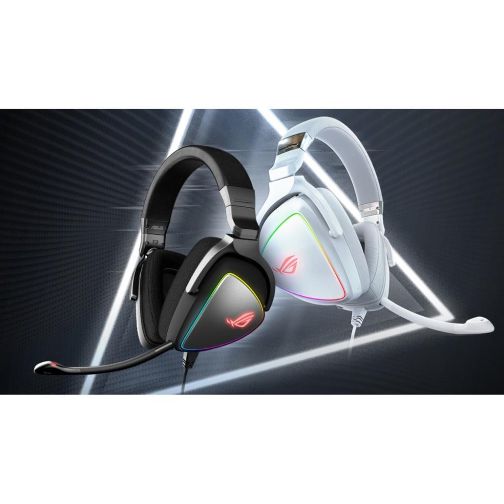 ASUS 華碩 ROG Delta 電競耳機 RGB 有線耳機 電競耳機麥克風 USB-C 白 光華商場-細節圖4