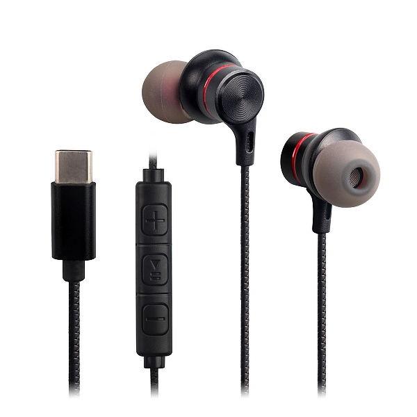 INTOPIC 廣鼎 JAZZ-C116 Type-C 偏斜式耳機麥克風 有線耳機 入耳式 耳麥 光華商場-細節圖2