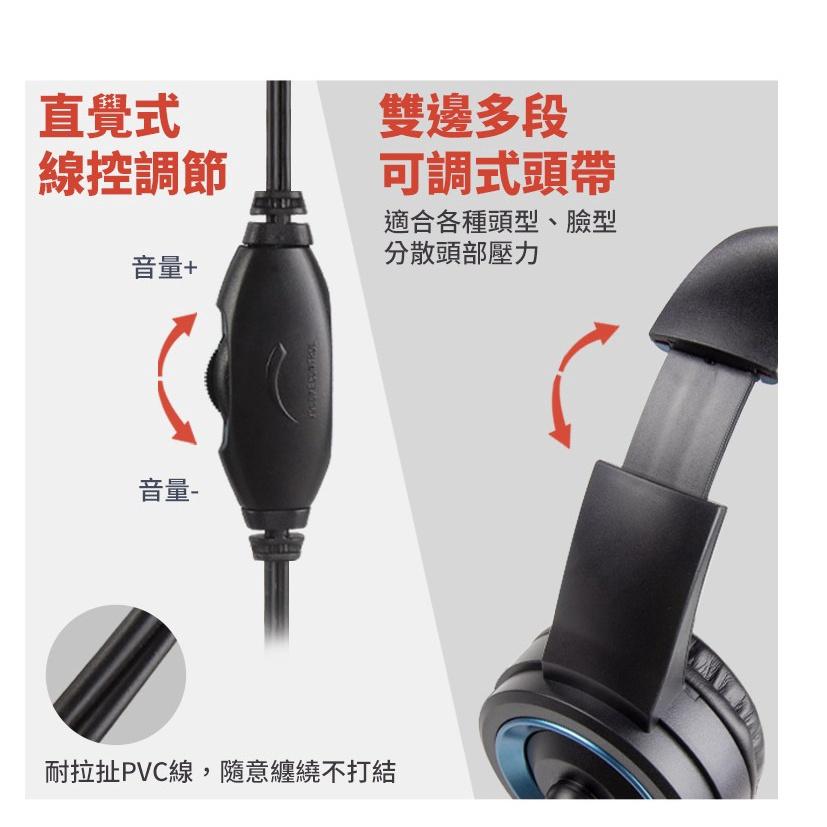 INTOPIC 廣鼎 JAZZ-M568 耳罩式 頭戴式 耳機麥克風 有線耳機 有線耳麥 摺疊 光華商場-細節圖3