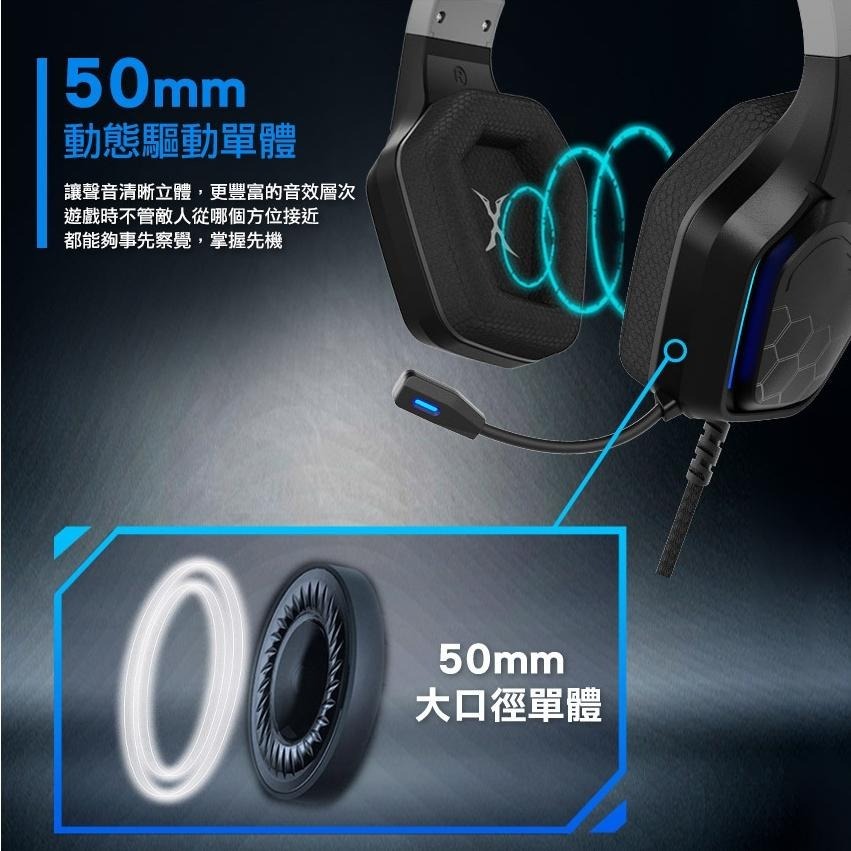 Intopic 廣鼎 FOXXRAY FXR-SAL-66 宙行未來電競耳機麥克風 遊戲耳機 電競耳麥 光華商場-細節圖6