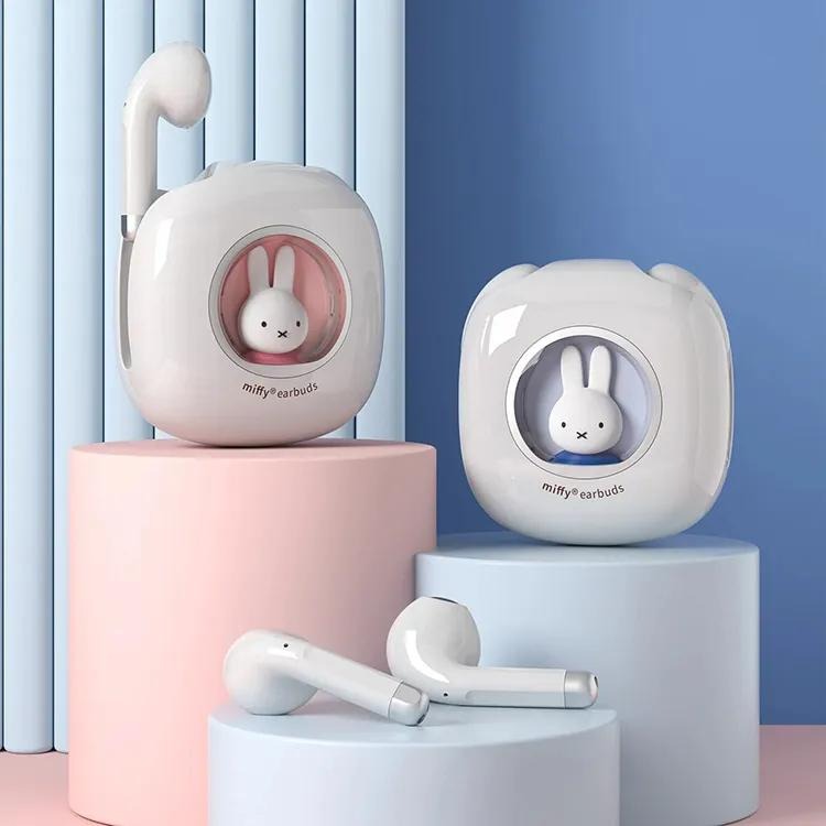 MiPOW 麥泡 TD-17／TD-18－Miffy 米菲兔 真無線藍牙耳機 + 磁吸無線充電盤 無線耳機 藍芽耳機-細節圖3