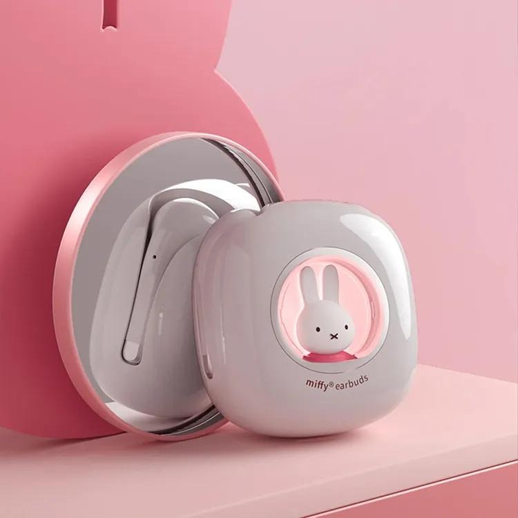 MiPOW 麥泡 TD-17／TD-18－Miffy 米菲兔 真無線藍牙耳機 + 磁吸無線充電盤 無線耳機 藍芽耳機-細節圖5