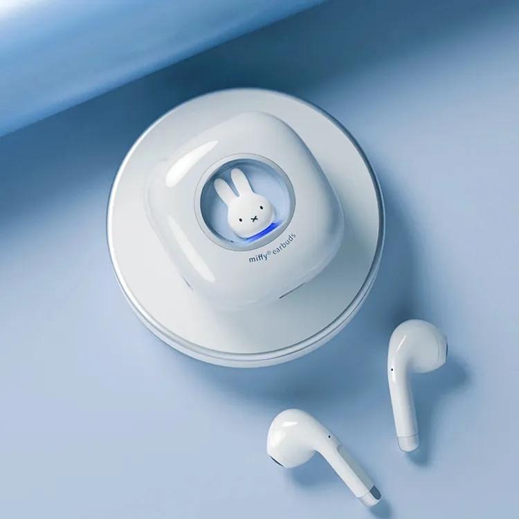 MiPOW 麥泡 TD-17／TD-18－Miffy 米菲兔 真無線藍牙耳機 + 磁吸無線充電盤 無線耳機 藍芽耳機-細節圖7