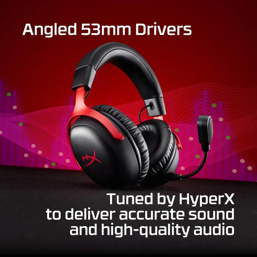 HyperX Cloud III S－Wireless 無線電競耳機 遊戲耳機 電競耳機 有線耳機 耳機麥克風 光華-細節圖5