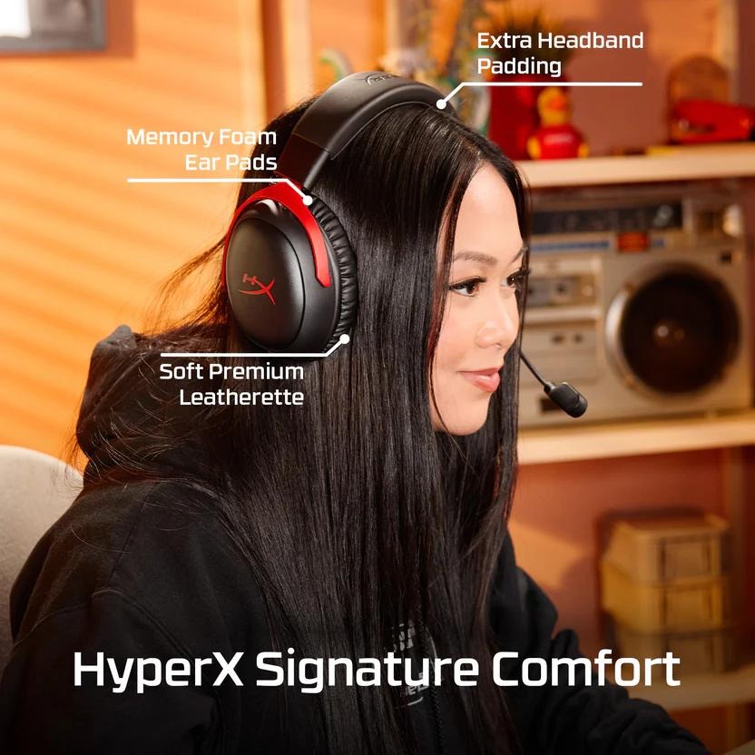 HyperX Cloud III S－Wireless 無線電競耳機 遊戲耳機 電競耳機 有線耳機 耳機麥克風 光華-細節圖6