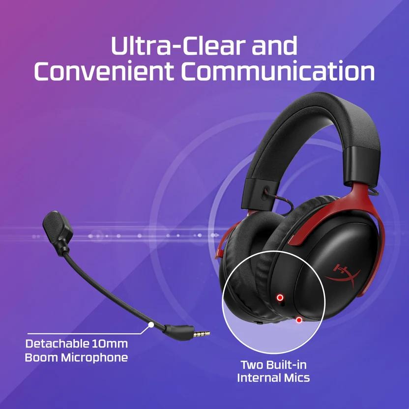 HyperX Cloud III S－Wireless 無線電競耳機 遊戲耳機 電競耳機 有線耳機 耳機麥克風 光華-細節圖7