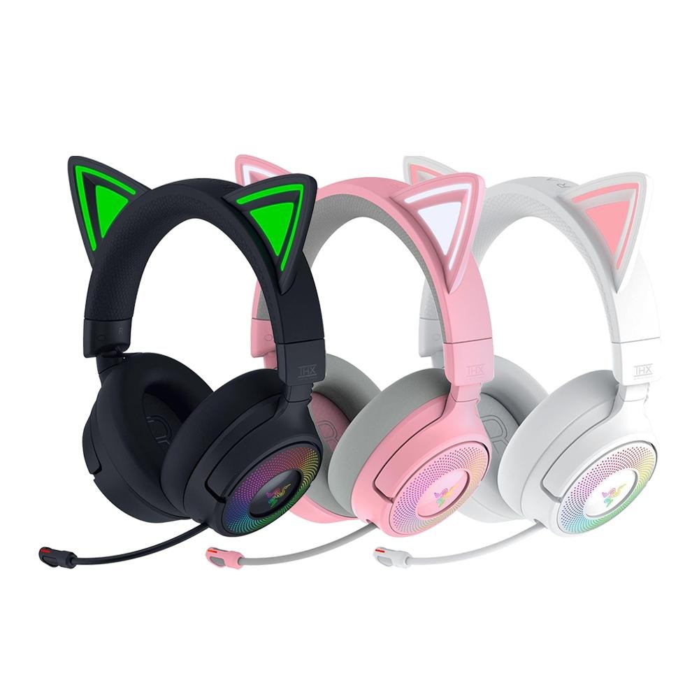 Razer 雷蛇 Kraken Kitty V3 PRO 北海巨妖 無線電競耳機 電競耳機 遊戲耳機 無線耳機 光華商場-細節圖2