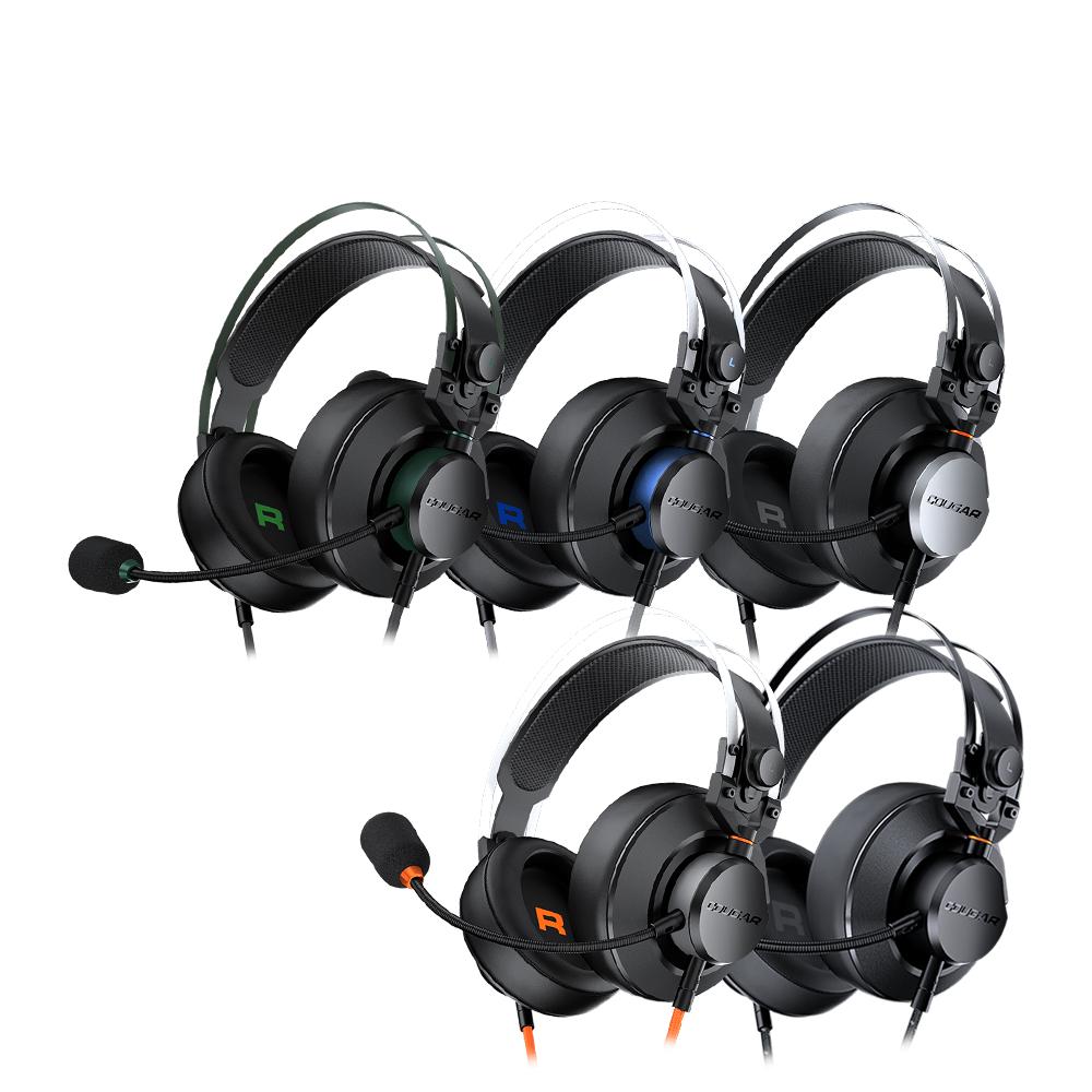 COUGAR 美洲獅 VM410 有線電競耳機 遊戲耳機 電競耳機 有線耳機 耳機麥克風 耳罩式耳機 光華商場 公司貨-細節圖2