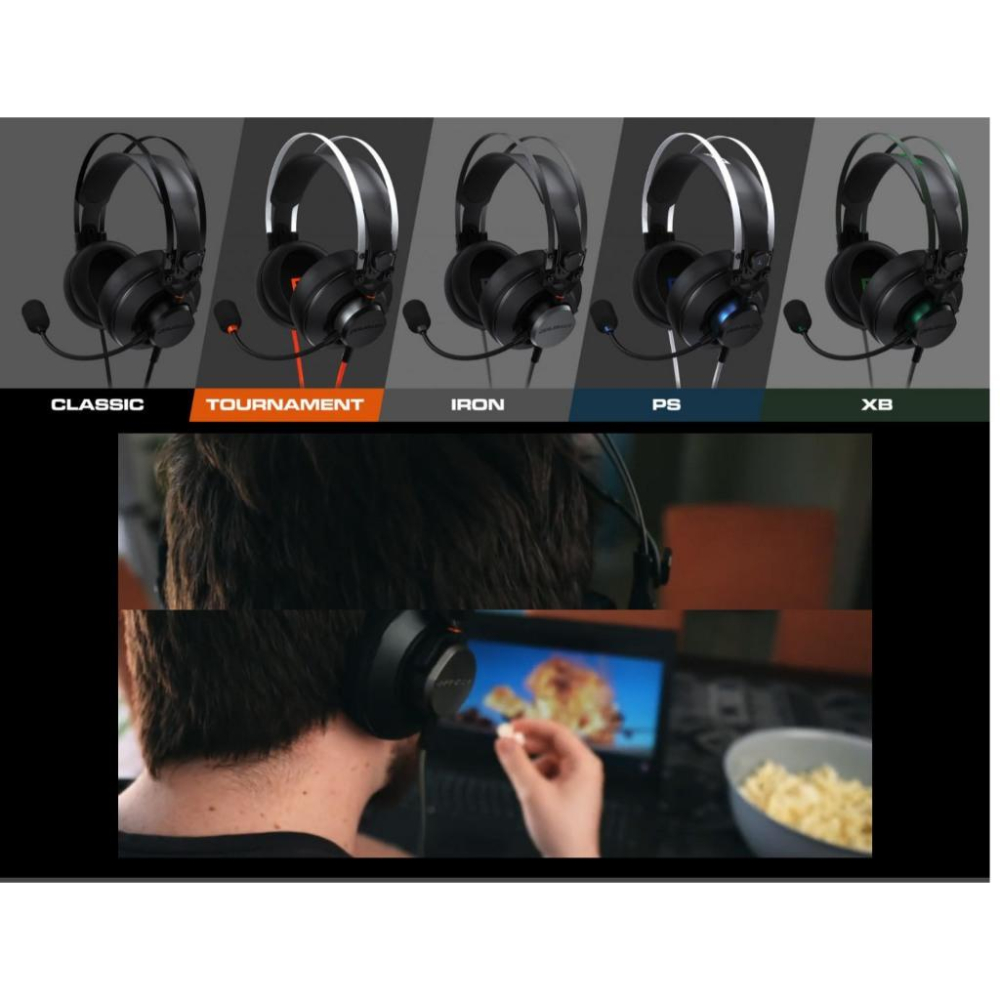 COUGAR 美洲獅 VM410 有線電競耳機 遊戲耳機 電競耳機 有線耳機 耳機麥克風 耳罩式耳機 光華商場 公司貨-細節圖4