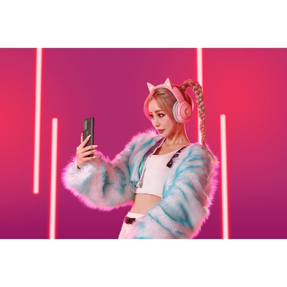 【熱銷】Razer 雷蛇 Kraken Kitty V2 BT－北海巨妖 藍芽耳機 遊戲耳機 無線耳機 貓耳 光華-細節圖8