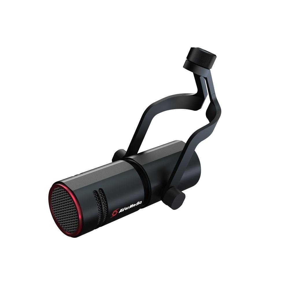 AVerMedia 圓剛 AM330 黑鳩 動圈式 XLR麥克風 中音域加強 環境噪音降低 高品質錄音使用-細節圖2