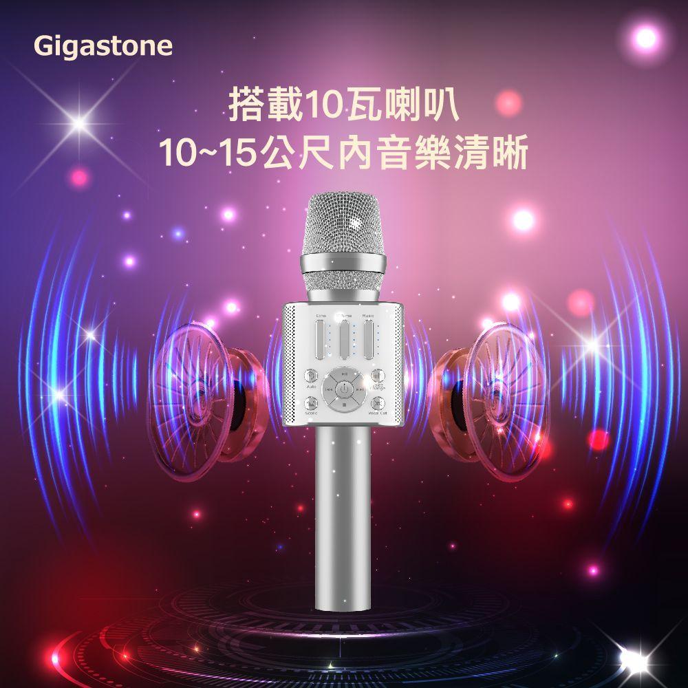 GIGASTONE KM-8500 無線藍牙麥克風 GS-KM-8500B/8500S-R 麥克風 光華商場-細節圖5
