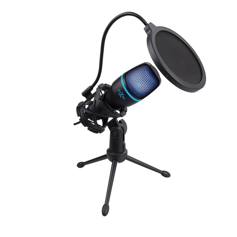 FOXXRAY 狐鐳 FXR-SUM-10 艾奧斯響狐 USB 電競麥克風 桌上型麥克風 直播 遊戲 Intopic-細節圖2