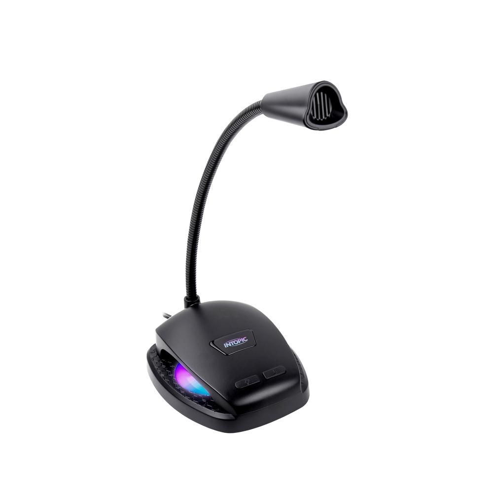 INTOPIC 廣鼎 JAZZ-UB031 USB 桌上型RGB麥克風 桌上型麥克風 直播 遊戲麥克風 光華商場-細節圖2