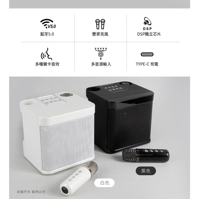 aibo LA-BT-LX22 雙人對唱行動KTV 藍牙喇叭 無線麥克風組 行動卡拉OK 卡拉OK 行動KTV 光華-細節圖4