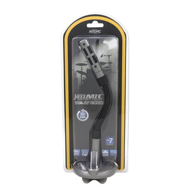 INTOPIC JAZZ-012 桌上型麥克風 廣鼎 耐用 公司貨 桌上型 蛇管 抗噪 直播麥克風 麥克風 光華商場-細節圖3