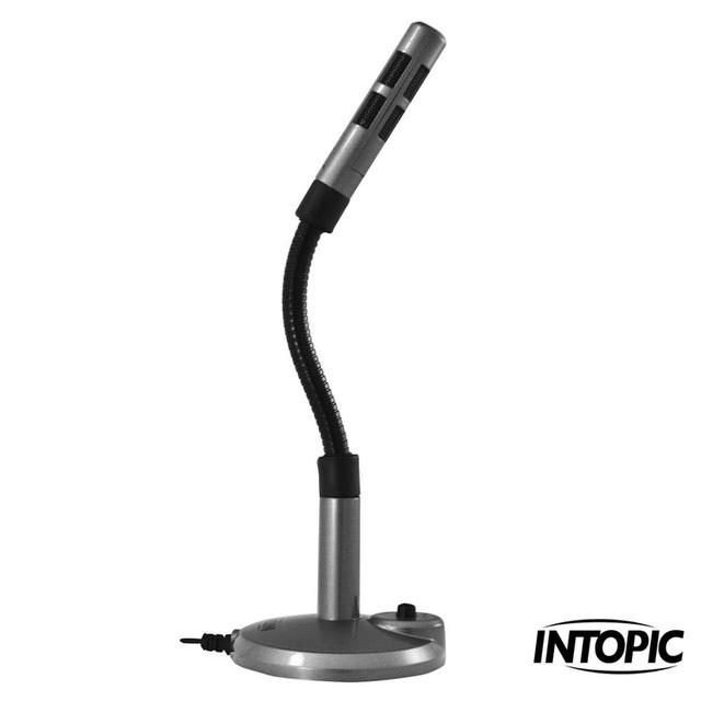 INTOPIC JAZZ-012 桌上型麥克風 廣鼎 耐用 公司貨 桌上型 蛇管 抗噪 直播麥克風 麥克風 光華商場-細節圖4