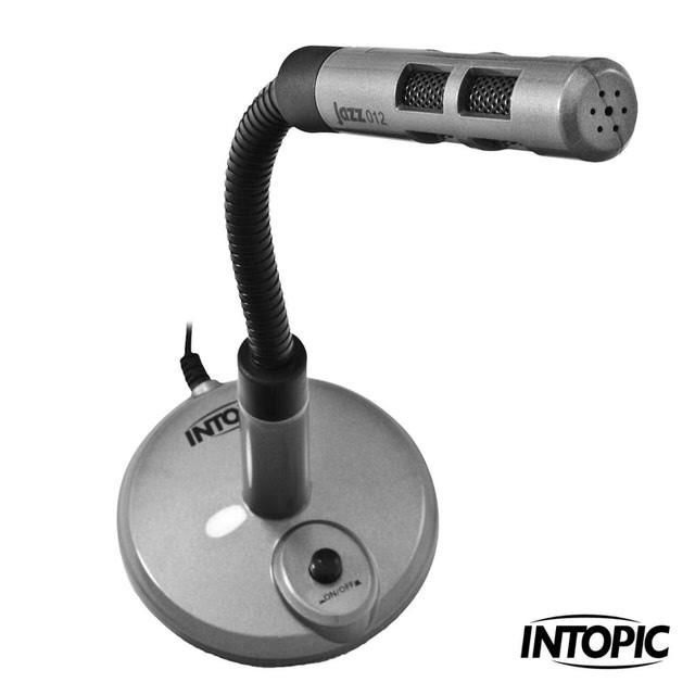 INTOPIC JAZZ-012 桌上型麥克風 廣鼎 耐用 公司貨 桌上型 蛇管 抗噪 直播麥克風 麥克風 光華商場-細節圖5