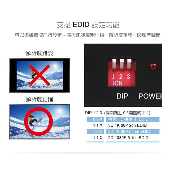 伽利略 HDAUOC60 HDMI 4K@60Hz 音/視頻分離器 隨插即用 免驅動 光華商場-細節圖6