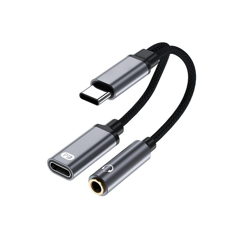 唯格 TYPE-C 轉3.5 音源孔 單根轉接線3.5mm 音源轉接線 耳麥轉接線 分接線 隨插即用 光華商場-細節圖5