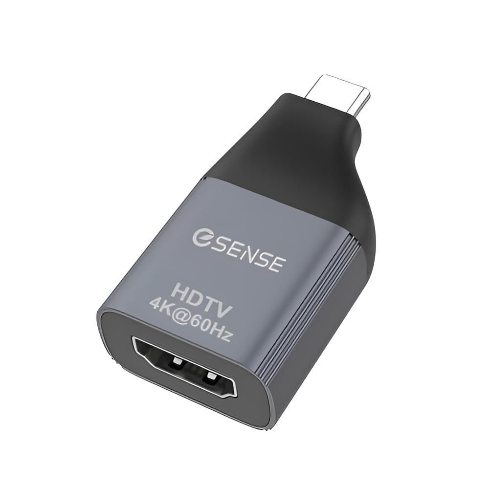 Esense 逸盛 UC102－TYPE-C 轉 HDTV 高清影音轉接頭 影音轉接器 影音轉接線 USB-C 光華-細節圖2