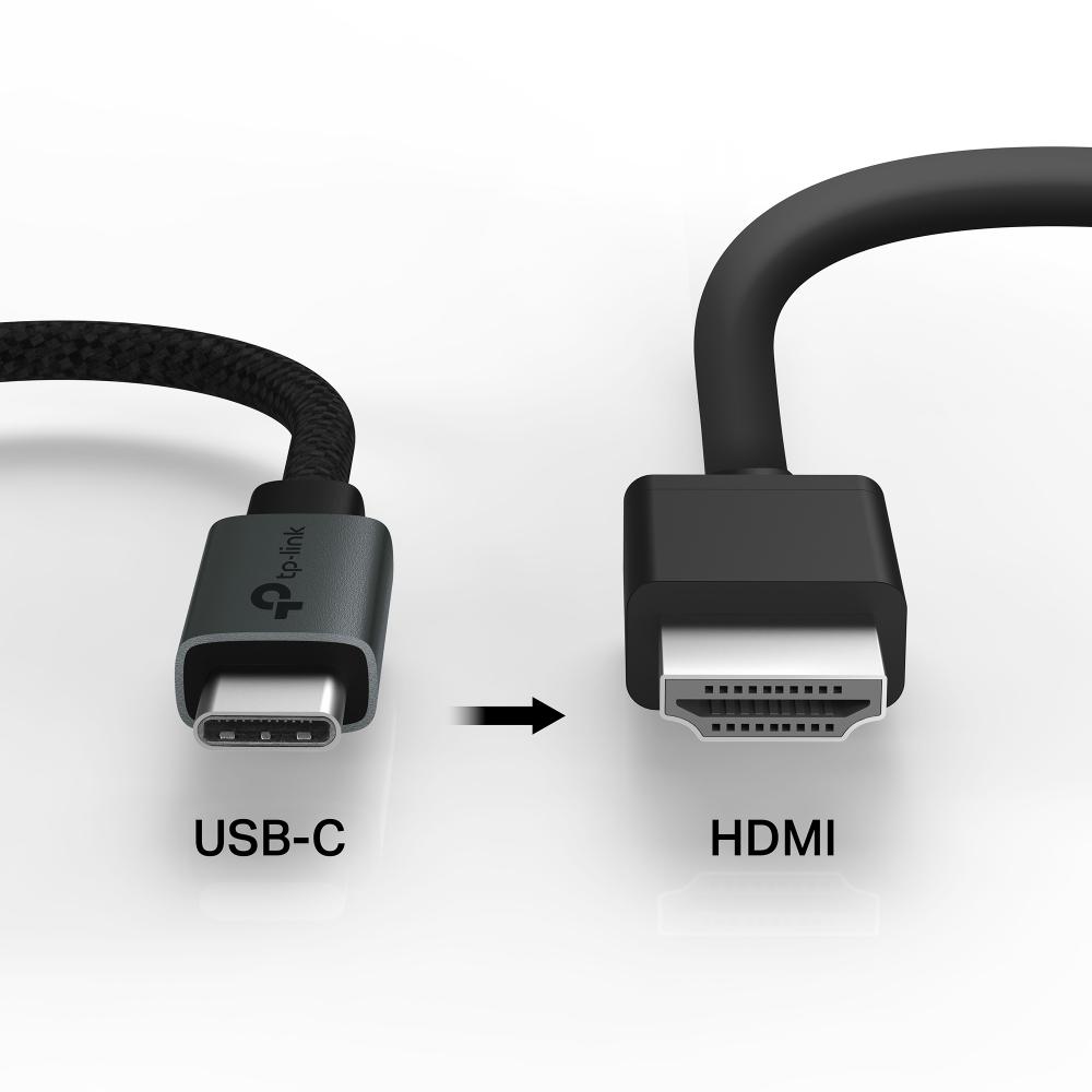 tp-link UA520C－USB Type-C 轉 HDMI 轉接器 影音轉接器 影音轉接線 USB-C 光華-細節圖3
