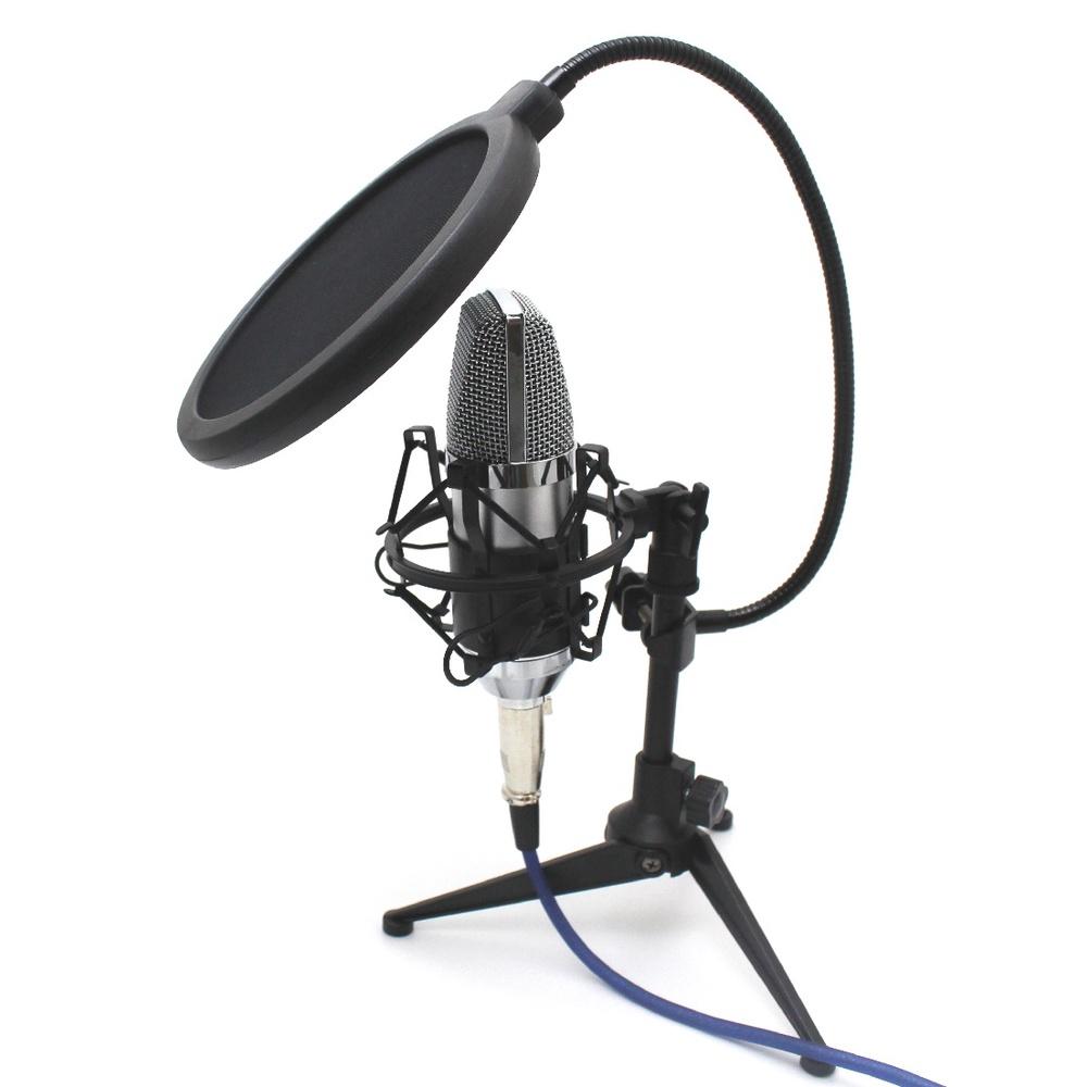 【現貨熱銷】防噴罩 防噴網 麥克風防噴罩 口水罩 防止噴音 直播  廣播 唱歌 錄音 防噴 麥克風噴罩 可調角度-細節圖3