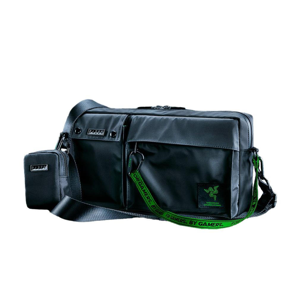Razer 雷蛇 Xanthus Crossbody Bag 電競側背包 側背包 防潑水塗層 筆電包 電腦包 光華-細節圖2