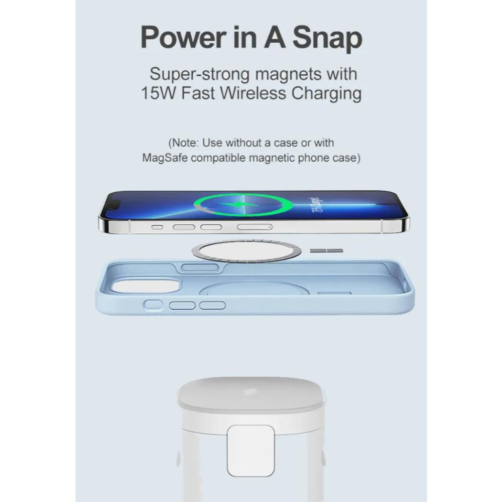 MiPOW 麥泡 BS300 Miffy 15W三合一磁吸雙區無線充電藍牙音箱 藍芽喇叭 磁吸充電器 無線充電 光華-細節圖6