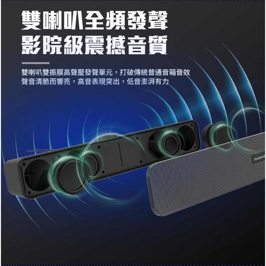 Intopic 廣鼎 FOXXRAY SP-HM-SBR230 音盾雙模式聲霸 USB 藍芽喇叭 音響 音箱 聲霸-細節圖5