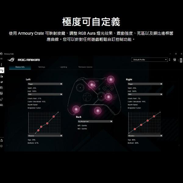 ASUS 華碩 ROG Raikiri 遊戲控制器 XBOX PC 搖桿 手把 GU200X PRO 光華-細節圖5