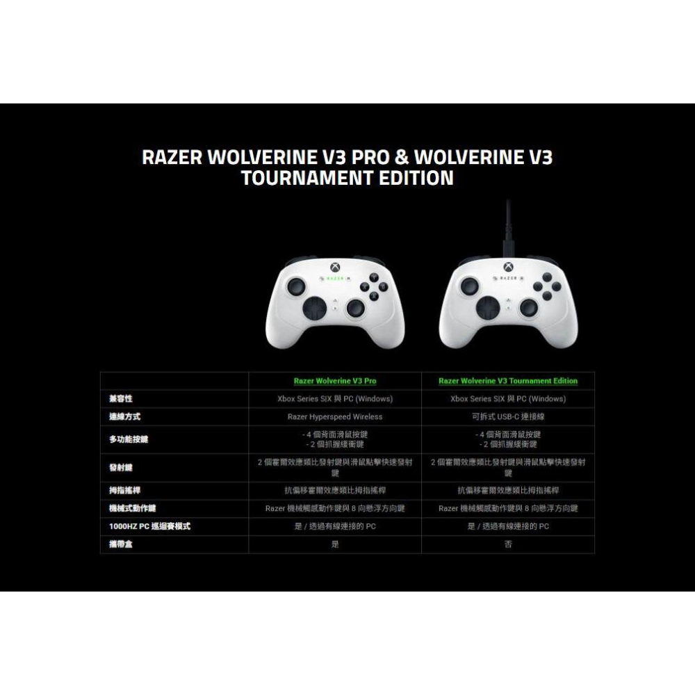 Razer 雷蛇 Wolverine V3 Pro 無線遊戲控制器 遊戲搖桿 無線搖桿 無線手把 搖桿 手把 光華-細節圖8