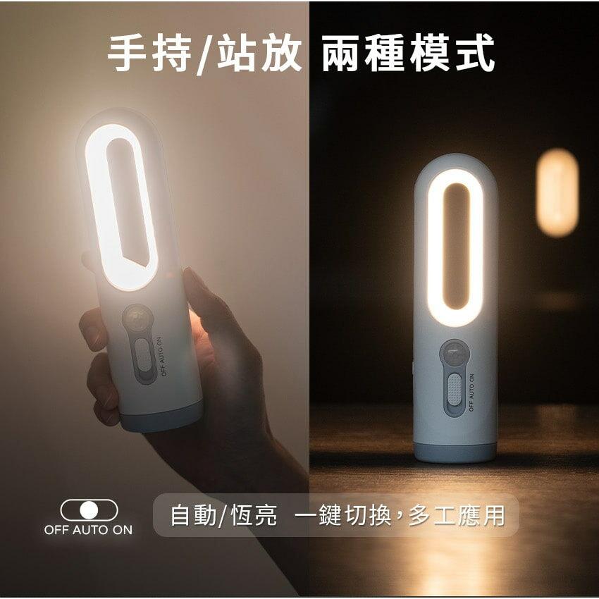 Intopic 廣鼎 GW-SL-003 二合一手電筒人體感應夜燈 白色 手電筒 夜燈 感應燈 光華商場-細節圖5