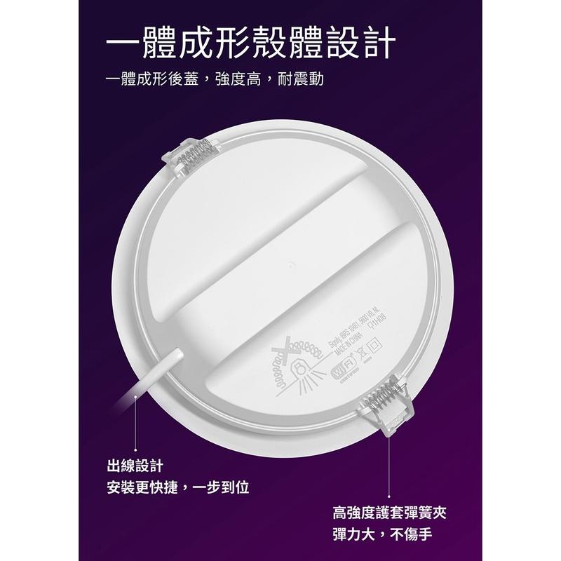 【免運】Philips 飛利浦 PW003 Wi-Fi WiZ 智慧照明 可調色溫嵌燈 嵌燈 光華商場-細節圖4