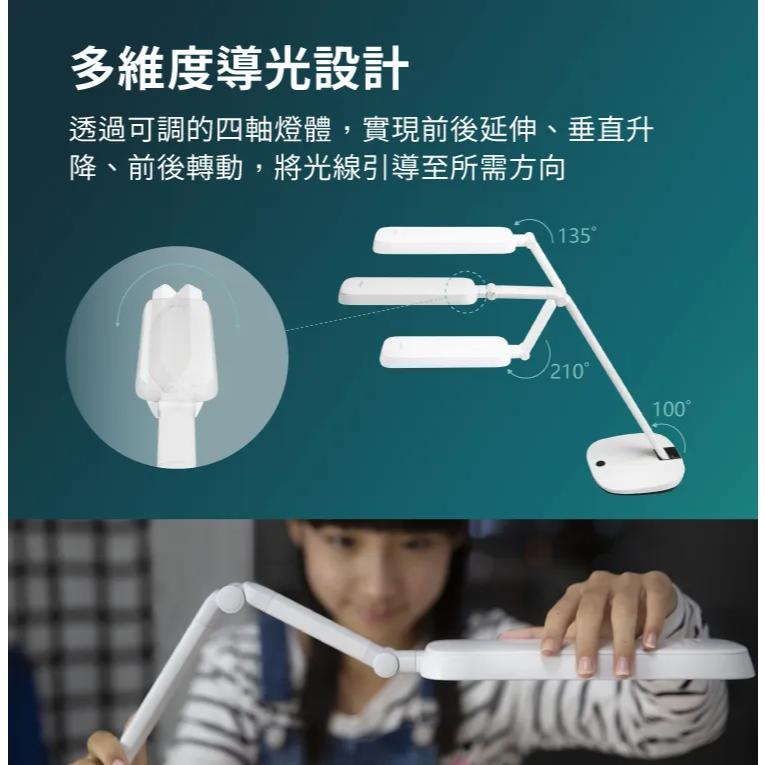 Philips 飛利浦 軒誠LED護眼檯燈 PD010 檯燈 閱讀燈 桌燈 飛利浦檯燈 光華商場 公司貨-細節圖6